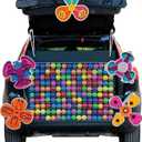 3 x Halloween Trunk or Treat Car Decoration Kit, SUV Archway Garage Decor, Outdoor Entrance Window Decorations (Mind)