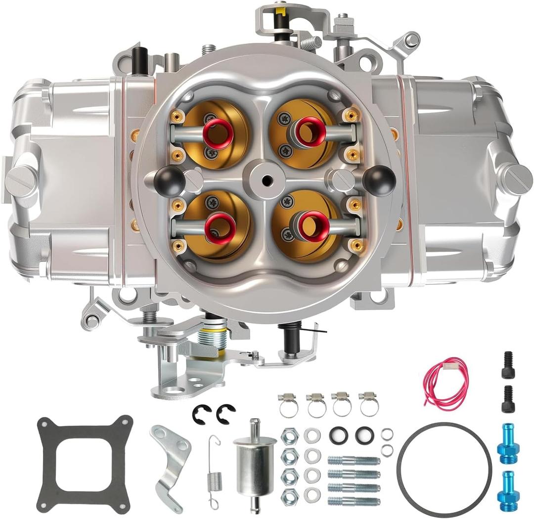 BR-67202 Carburetor For Holley 4 Barrel 950 CFM Race Carburetor Double Pumper Mechanical Secondary Dual Inlet