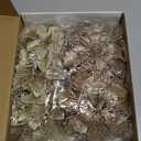 22 Pcs Gold Poinsettia Artificial Flowers and Glitter Berries Stems Kit, Christmas Poinsettias Decorations and Tree Ornaments for Xmas Home Wedding Holiday Decor