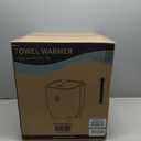 Electactic 25L Towel Warmer,Large Towel Warmers for Bathroom,Hot Towel Warmers Bucket with 2 Heating Modes,Auto Shut-Off,LCD Screen,Fits 2 Blankets,Bathrobes, for Gift, White