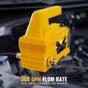 Oil Change Pump Extractor Compatible with Dewalt 20V MAX Battery (Battery Not Included), 120W Self-Priming Oil Transfer Pump, 300GPH, for Warm Engine Oil, Diesel & Marine Use