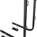 Camco Rhino RV Bumper Mount Tote Tank Holder - Features a Powder-Coated Steel Construction, Heavy-Duty Straps, and Fits Both 4-inch and 4-1/2-inch Bumpers (39010)