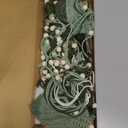 Artilady Macrame Wall Hanging -Handmade Sage Green Leaf Wall Tapestry,Boho Decorations for Bedroom Living Room Bathroom,Earthy Room Decor,Wedding Birthday for Women Girls (Dark Green Beige)