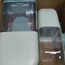 Kenond 35oz Hanging Automatic Pet Food Water Dispenser, Auto Gravity Pet Feeder and Waterer Set, Cage Cat Food Bowl Dog Feeding Station for Puppy and Kitten Rabbit Chinchilla Hedgehog Ferret (Green)