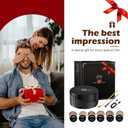 Electric Whiskey Smoker Kit with 6 Wood Chips, Smoker for Old Fashioned Cocktails Built in Electric Lighter, No Butane Needed, Cocktail Smoker Kit Gifts for Cocktail Lovers Friends Birthday