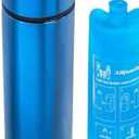 4ALLFAMILY Nomad Insulin Travel Case Cooler – 48H Non-Electric Insulin Cooler Travel Case TSA Approved with Lightweight Design – Air Traveling Friendly, Reusable Medium Blue Thermo for Medications