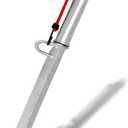 Sand Spike Boat Anchor, 39 Inch Sand Spike Boat Anchor Pole, Boat Anchor Sand Spike with Slide Hammer & Rubber-Coated Handle, for Boats Pontoon, Up to 36', for Shallow Water Shore, Sandbar