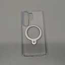 TORRAS Q3 Spin for Samsung Galaxy S26 Ultra Case with Kickstand, Compatible with Magsafe, Slim Hard PC Protective S26 Ultra Clear Case with 360 Magnetic Stand, Transparent Clear, 6.9