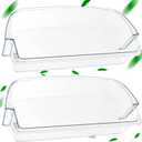 Ken-more Refrigerator Door Shelf WPW10710203 (2 Pack) Compatible for Whirl-pool Refrigerator Door Shelf,Fit for Refrigerator WRS571CIDM01 WRS588FIHZ00 WRS588FIHZ04 Bin