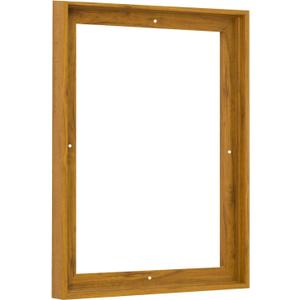 Pixy Canvas 16x24 inch Floater Frame for Canvas Paintings, Wood Panels, Canvas Panels & Stretched Canvas Boards. Floating Frame fits 5/8", 3/4" & max 7/8" Deep Artwork (Color Natural Oak 16 x 24 inch)