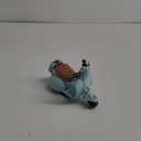 1 Pcs Doll Scooter Doll Vehicles Mini Electric Scooter Toy with Music & Lights Could Rotate 360 Dolls Accessories Cute Scooters Toy Ornaments Battery Not Included (Blue)