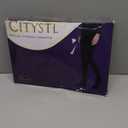 Citystl 3 Pairs Black Tights for Women, Plus Size 60D Semi Opaque Tights, Control Top Microfiber Pantyhose for Women (Small)