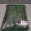 Green Boho Lace Curtains 108 inches Long 2 Panel Sets Retro Crochet Sheer Curtains for Living Room Bedroom Light Filtering Tassels High Ceiling Window Treatment Drapes 59" W x 108" L Emerald Green