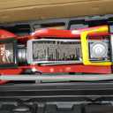 Jack Boss Floor Jack 2.5 Ton (5500 LBs) Hydraulic Low Profile Trolley Car Jack with Portable Storage Case, Lifting Range 3.5" to 14", Fit Use for Automotive Sedans, Red