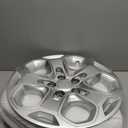 17" Hubcaps Wheel Covers for 2010-2012 Ford Fusion, ABS Hubcap Replacement for 10-12 Fusion Set of 4, 17 inch Sliver