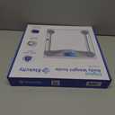 Etekcity Digital Body Weight Bathroom Scale, Large Blue LCD Backlight Display, High Precision Measurements,6mm Tempered Glass, 400 Pounds