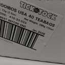 TICK TOCK TEAS Organic Rooibos Tea Bags, Organic Original Rooibos Tea, 40 Count BB Date:  01/2028