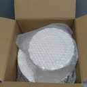 120PCS Ivory White Plastic Plates, Heavy Duty Disposable Party Plate with Gold Rim, Fancy 60 Dinner & 60 Dessert Plates for Parties and Wedding