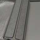 Foldable Stone Bath Mat, Quick Dry Stone Drying Mats for Bathroom, Super Absorbent Bath Mat, Non Slip, Large Diatomaceous Earth Dish Drying Mats for Kitchen Counter 23.5 x 15.4in, White