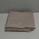 RYB HOME Bedroom Curtains Short - Blackout Privacy Energy Saving Curtains for RV Bunk Camper Bathroom Basement Kitchen Door Window Decor, 52 inch Width x 36 inch Length, Sand, 2 Pcs