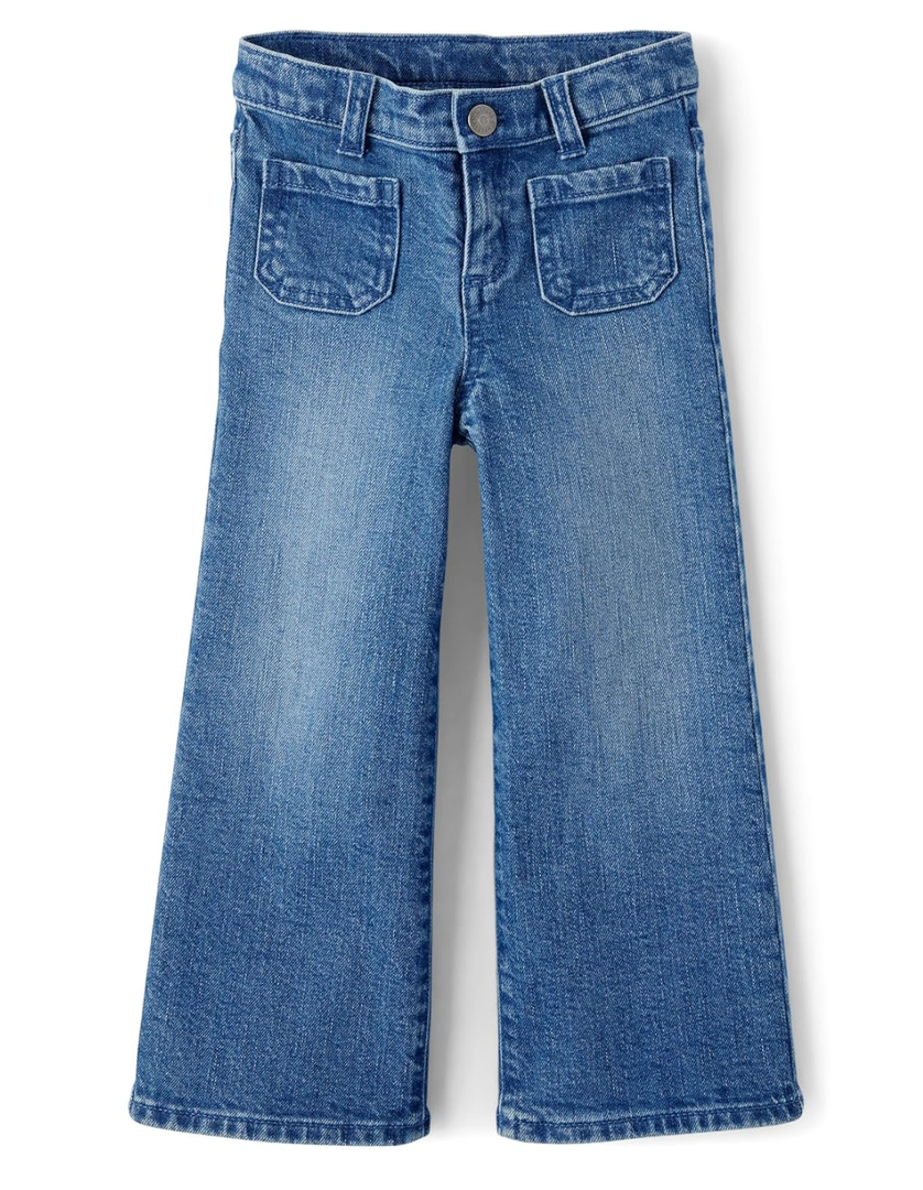 Gymboree Girls' and Toddler Wide Leg Jeans Size 8