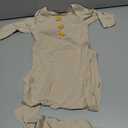 Newborn Baby Knotted Gown, Super Soft Silky Infant Long Sleeve Sleeper with Tie Bottom, Baby Girl and Boy Sleep Gown