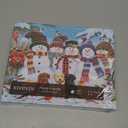 Jigsaw Puzzles for Adults 1000 Pieces- Christmas Winter Snowman Frosty Friends, Jigsaw Puzzles 1000 Pieces Interlock Perfectly Letter on Back with 1:1 Poster (27.6"x 19.7")