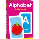 School Zone Alphabet Flash Cards: 56 Cards, Toddler, Preschool, Learn the ABC's, Letters, Phonics, Colorful & Fun Learning, Ages 3+
