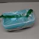 4 Pack Stainless Steel Snack Containers with Lids, 2-Compartment Reusable Food Storage Meal Prep Containers for Kids & Adults Lunch Boxes, School, Office, Travel, Camping (Blue)