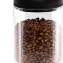 Fellow Atmos Vacuum Coffee Canister & Food Storage Container - 1.2 Liter Canister holds up to 16 oz of Coffee Beans - Airtight Food Storage Containers - Coffee Containers - 1.2 Liter - Clear Glass