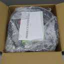 Baocuz 4-Light Kitchen Light Fixtures Ceiling Mount, Adjustable Multi-Directional Black Flush Mount Ceiling Light Fixture, Farmhouse Metal Cage Ceiling Lights for Dining Room Entryway Hallway