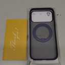 TORRAS for iPhone 17 Pro Max Case, 360 Magnetic Stand, [Fit for MagSafe] [4X MilitaryGrade Protection] Slim Case for iPhone 17 Pro Max, 6.9", Translucent Deep Blue, Ostand O3 Fitness Series