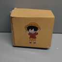 Novelty Ceramic Mug with Saucer – Anime Creative Design Coffee Cup, Unique Ceramic Tea Cup Set, Fun Gift for Fans, 8.5oz