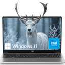 Laptop Computer Intel N-Series Windows Laptop 15.6-in 16GB DDR4 512GB SSD Traditional Laptops WiFi 5 HDMI Type-C USB3.2 Webcam 3.5mm Audio Numeric Keypad Office Laptops Student Laptops