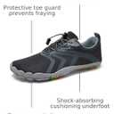 WateLves Water Shoes Men Women Beach Barefoot Aqua Socks Breathable Wide Swim Outdoor Walking Anti Slip Pool Shoes for Hiking Kayaking Diving Surfing (B-Grey, 45)