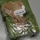Tapleap Green Small Gift Bags with Drawstring - 30Pcs 4x6 Burlap Sacks for Wrapping Mother's Day Favors, Soap, Jewelry, Crosses Games, Marble Sets, For Small Business, Birthday, Wedding
