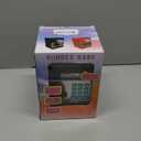 Electronic Piggy Bank, Mini ATM Password Money Bank Cash Coins Saving Box for Kids, Cartoon Safe Bank Box Perfect Toy Gifts for Boys Girls (Black)