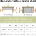 OQSQ Red Sequin Tablecloth 50x80 inch, Glitter Drape Table Cloth, Sparkle Sequence Table Overlays for Thanksgiving Day Wedding Birthday Party Baby Bridal Shower