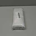 LANE LINEN 100% Cotton Pillowcases, King Size, 450 Thread Count Sateen, Soft & Breathable, Ticking Stripe - Cobalt Blue