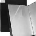 Portfolio Folder for Artwork Art Portfolio Binder 2 Packs 11"x17" Demo Book Black Portfolio Folder with Protective Film Binder with Plastic Sleeve 30 Pockets 60 Page Capacity