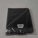 Mlikero Card Binder 9 Pocket, Trading Card Binder with Card Display Design, 720 Double Sided Pocket PU Collection Binder, Card Albums for MTG, TCG, and Sports Cards (Black)