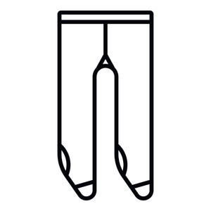 Kids Happiness Girl's Tights,  4 Packs, L, Black, Grey, Bige