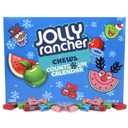 2 x Jolly Rancher Chews Candy Advent Calendar, 2024 Countdown to Christmas, Individually Wrapped, Fruit-Flavored Treats, 24 Days