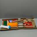 Melissa & Doug Dust Sweep Mop 6-Piece Pretend Play Set, Toddler Toy Cleaning, Pretend Play Home Cleaning, Kids Broom and Mop Set for Ages 3+