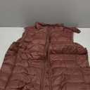 Obosoyo Women's Ultra Light Long Down Vest Winter Packable Down Jacket Lightweight Outdoor Puffer Vest Coat (XX-Large)