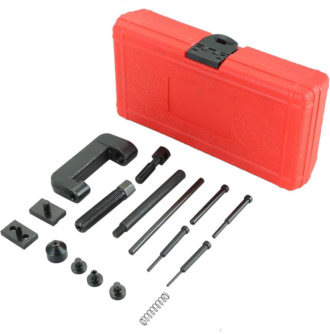 Motorcycle Chain Breaker Kit | 13PCS Chain Breaker Rivet Cutter Chain Link Cutter Removal Tool Chain Cutter and Riveter Kit for Motorcycle, Bike, ATV