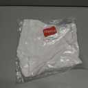 Hanes Womens Originals Twisted Neck T-Shirt, Short-Sleeve Cotton Tee, Boxy Fit (White, XS)