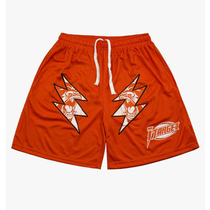 DIOTSR Mens Retro Lightning Graphic Shorts Casual Streetwear Basketball Shorts Athletic Running Shorts with Pockets S