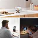 4 in 1 Magnetic Wireless Charging Station,15W Fast Charging with Night Light for MagSafe Charger Stand,3 in 1 Wireless Charger for iPhone 17/16/15/14/13 Pro Max,Apple Watch & AirPods,Sand Gold