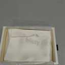 Blissy Silk Pillowcase - 100% Pure Mulberry Silk - 22 Momme 6A High-Grade Fibers - Silk Pillow Cover for Hair & Skin - Regular, Queen & King (Blissy White, Standard)